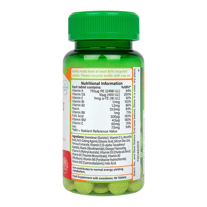 Holland & Barrett Kids Multivits & Iron 90 Tablets